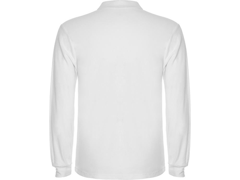 Рубашка поло Estrella детская с длинным рукавом, белый