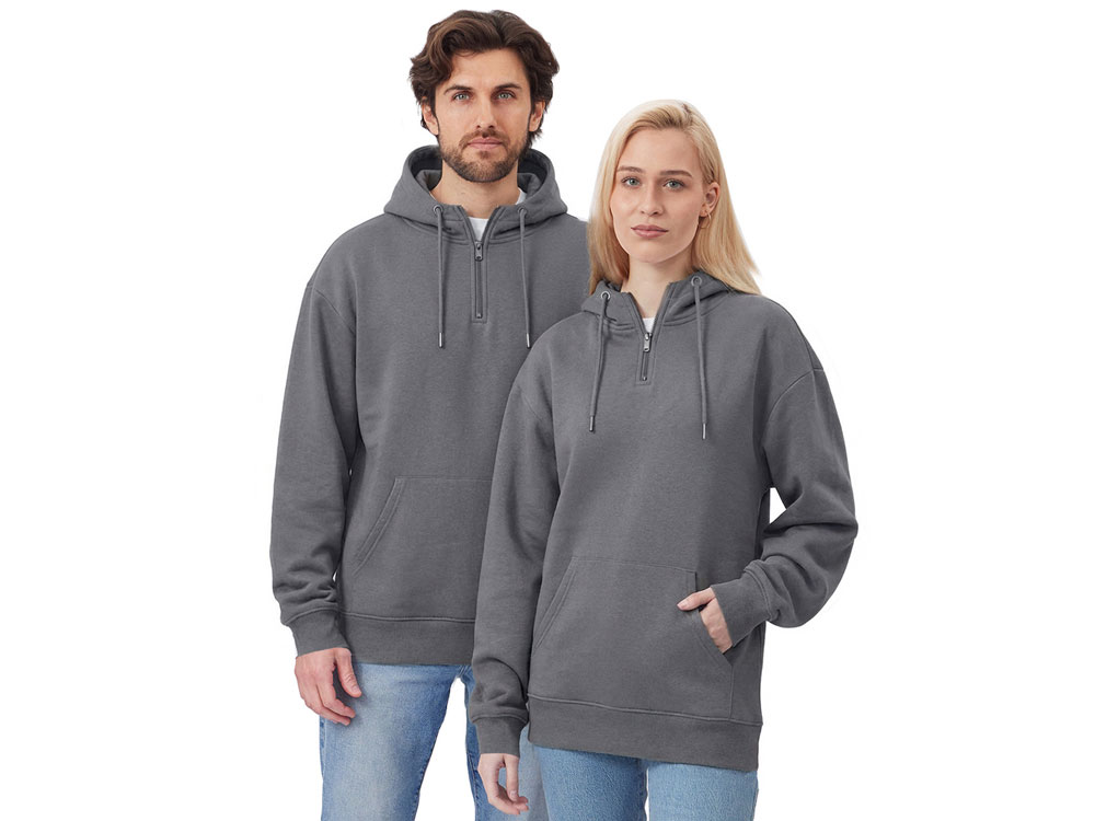 Худи Hamburg, унисекс с логотипом US Basic | Print Logo