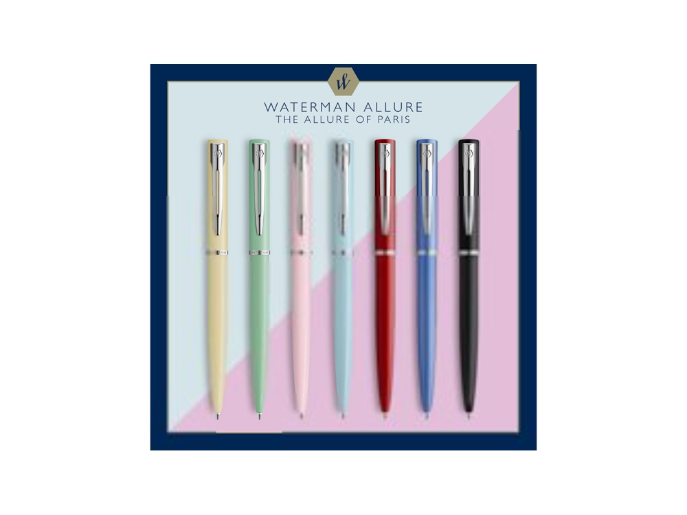 Шариковая ручка Waterman Allure Yellow CT