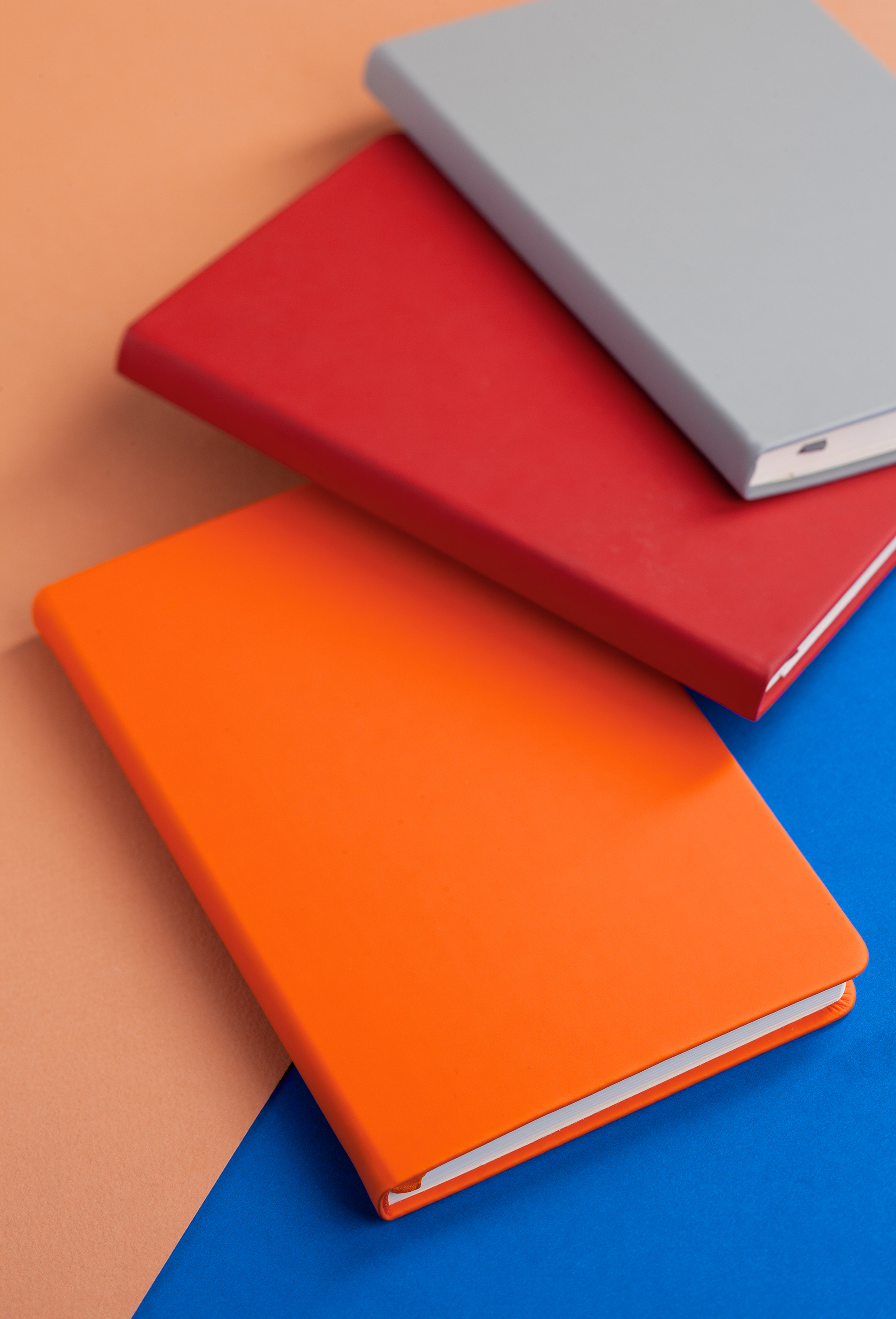 Ежедневник недатированный "Милан", А5, покрытие soft touch, мятный