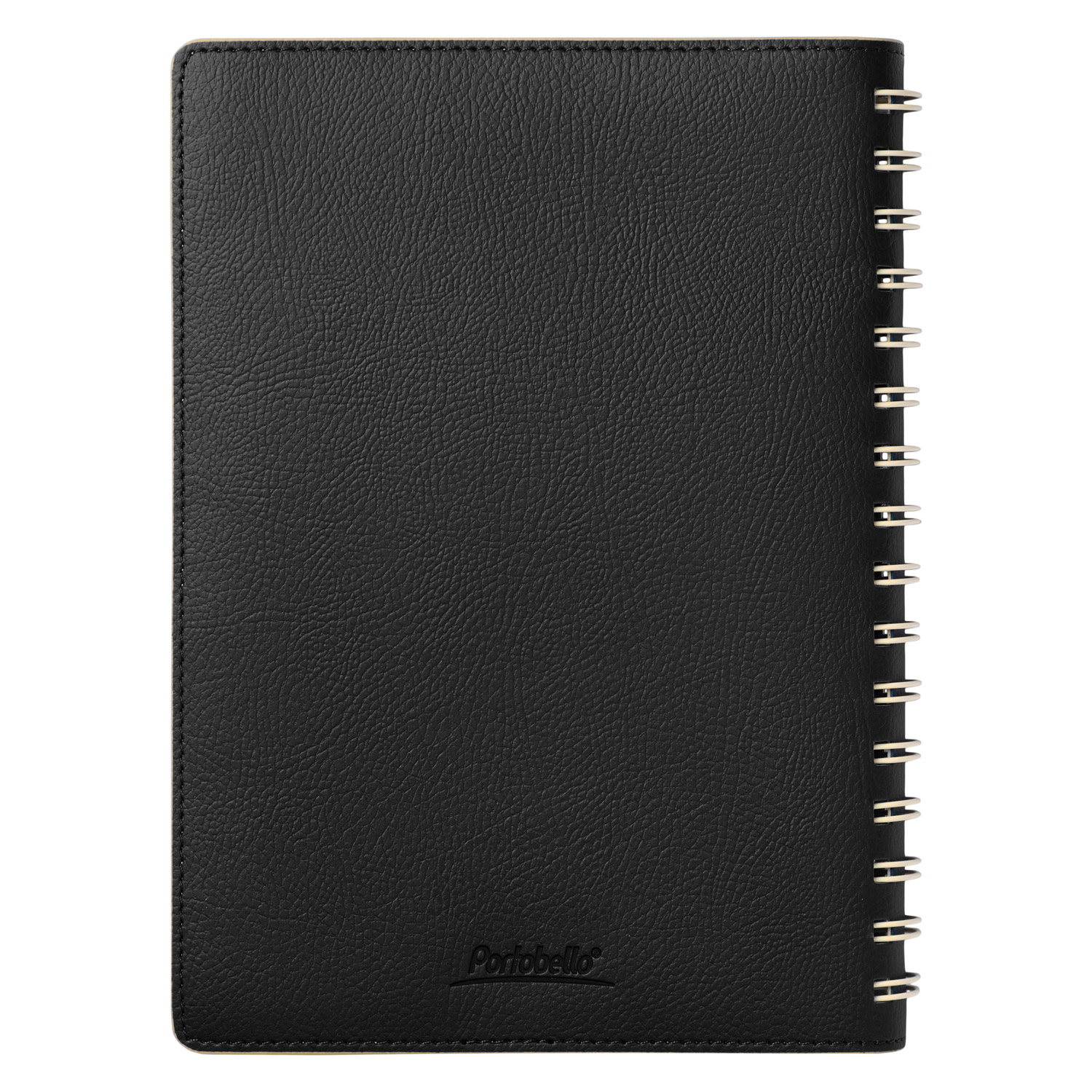 Ежедневник Виста (Vista) недатированный, черный/бежевый