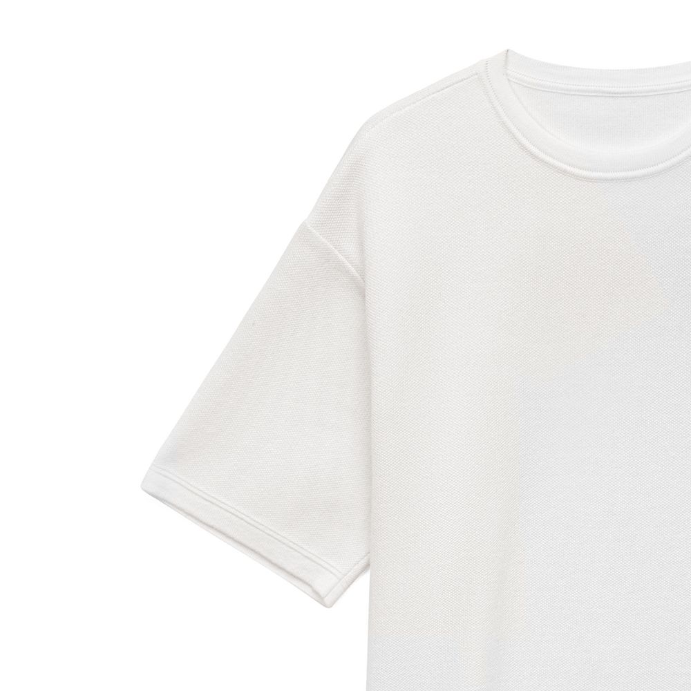 Джемпер с коротким рукавом Siluetti Volumica, молочно-белый, размер XL/XXL