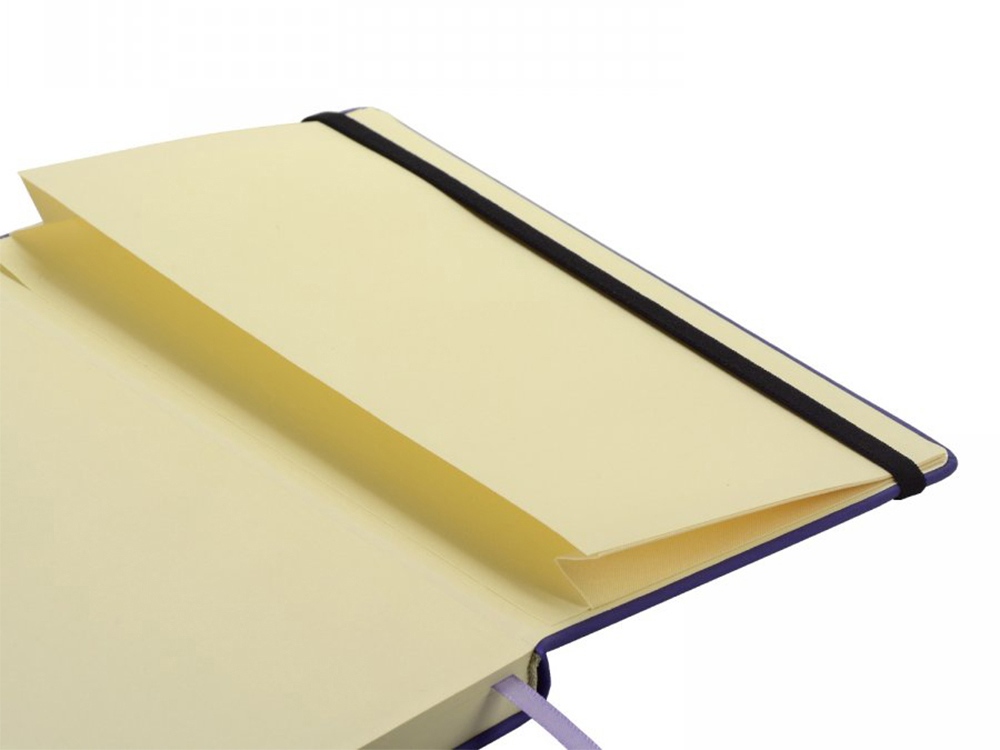 Ежедневник А5 недатированный Megapolis Velvet, светло-фиолетовый