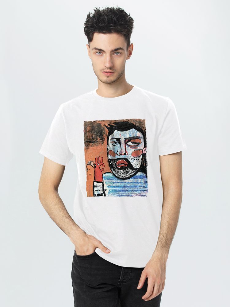 Футболка «У матросов нет вопросов» с логотипом Соль | Print Logo