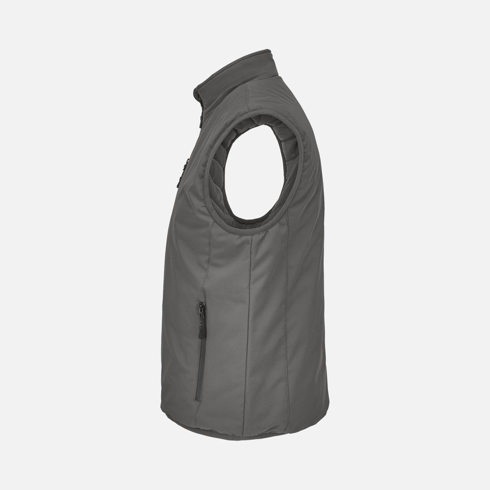 Жилет софтшелл унисекс Falcon BW, темно-серый, размер L