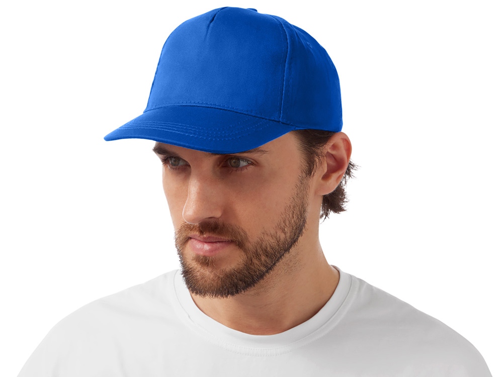 Бейсболка Мемфис 230 5-панельная, кл. синий