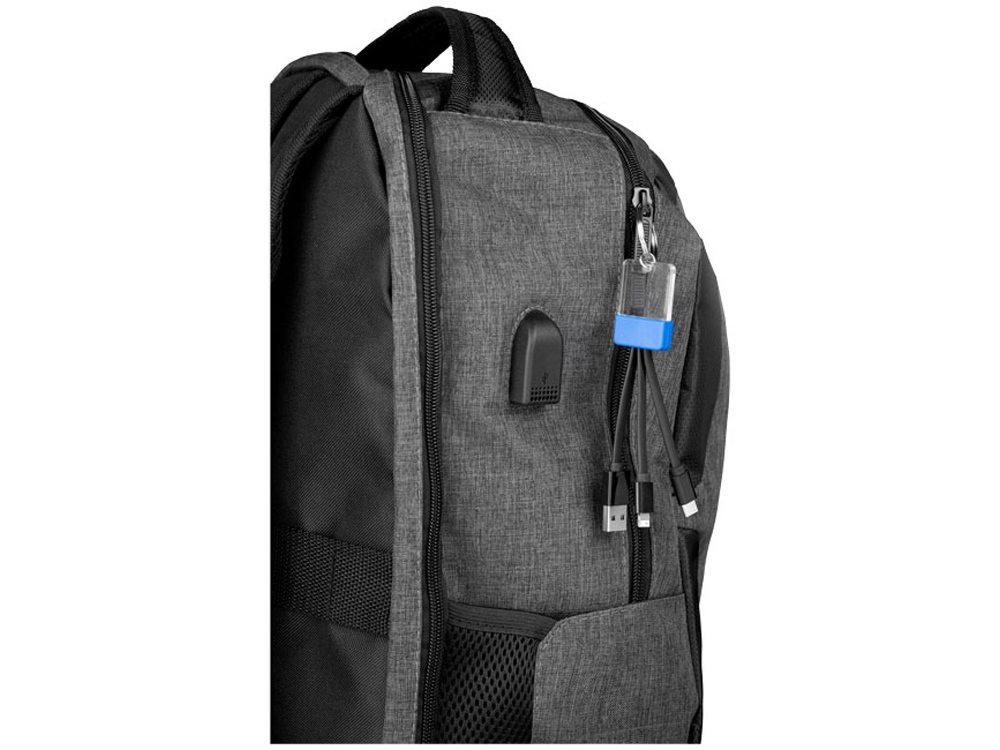 Кабель для зарядки Dazzle 3-в-1, ярко-синий