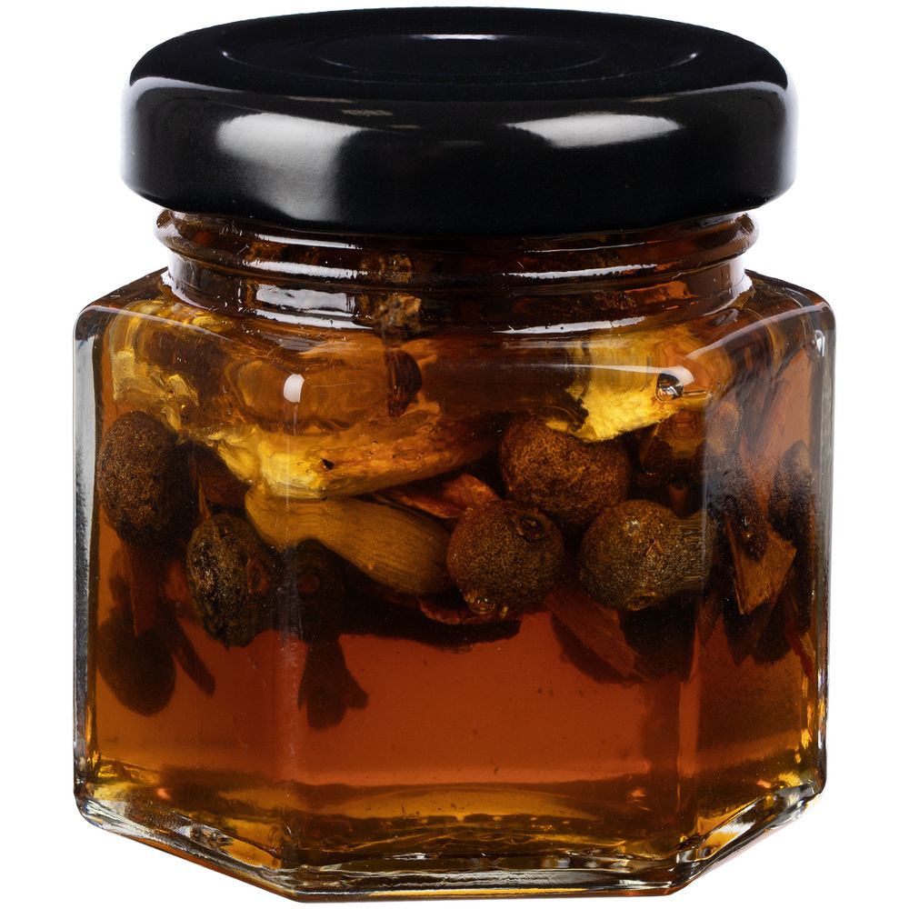 Глинтвейн в меду Golden Heats с логотипом сделано в России | Print Logo