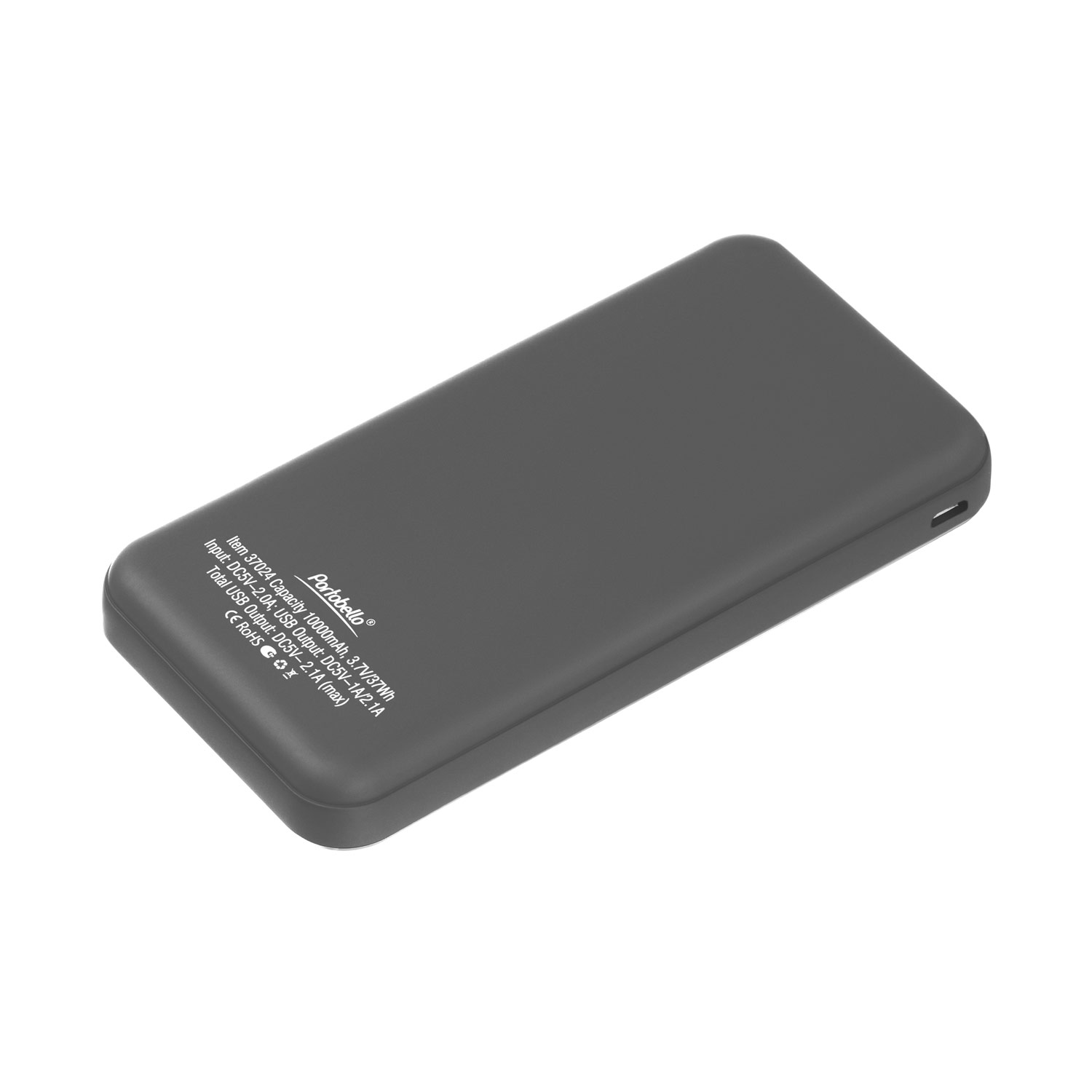 Внешний аккумулятор Старлайт Плюс НЕО (Starlight Plus NEO) 10000 mAh, серый