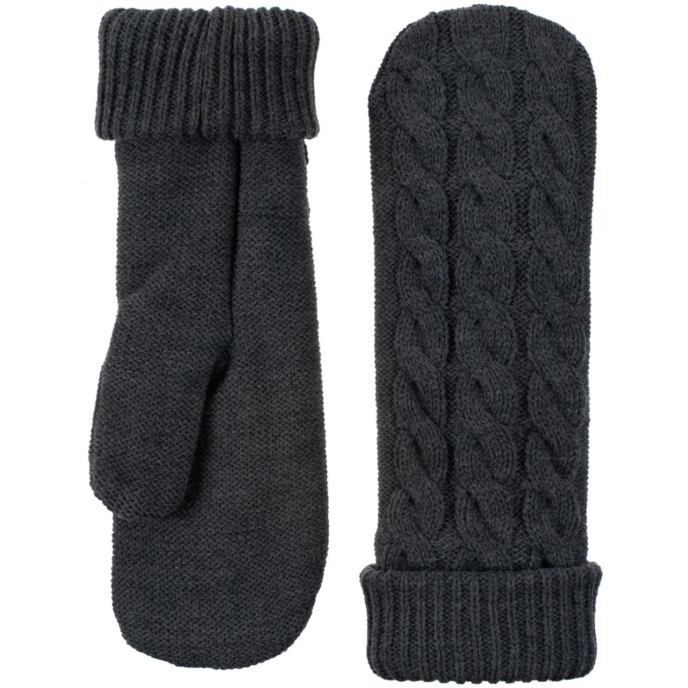 Варежки Heat Trick, темно-серый меланж, размер L/XL