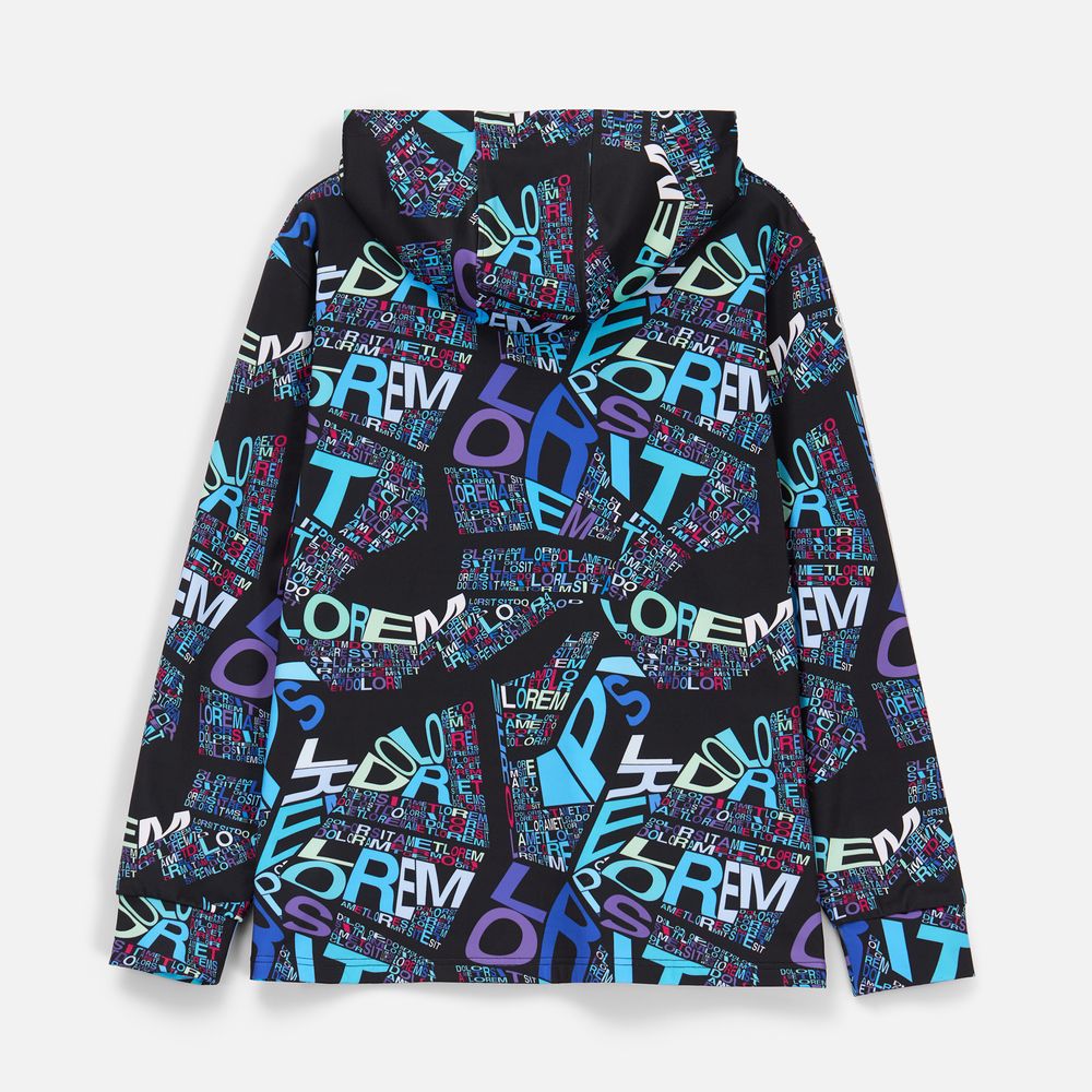 Худи унисекс Morfiss с полной запечаткой на заказ фото на сайте Print Logo.