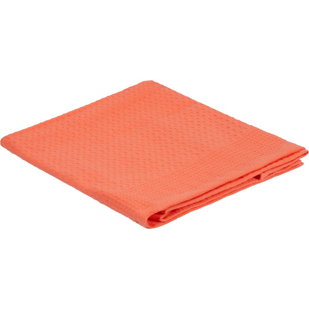 Полотенце вафельное «Деметра», среднее с логотипом  | Print Logo