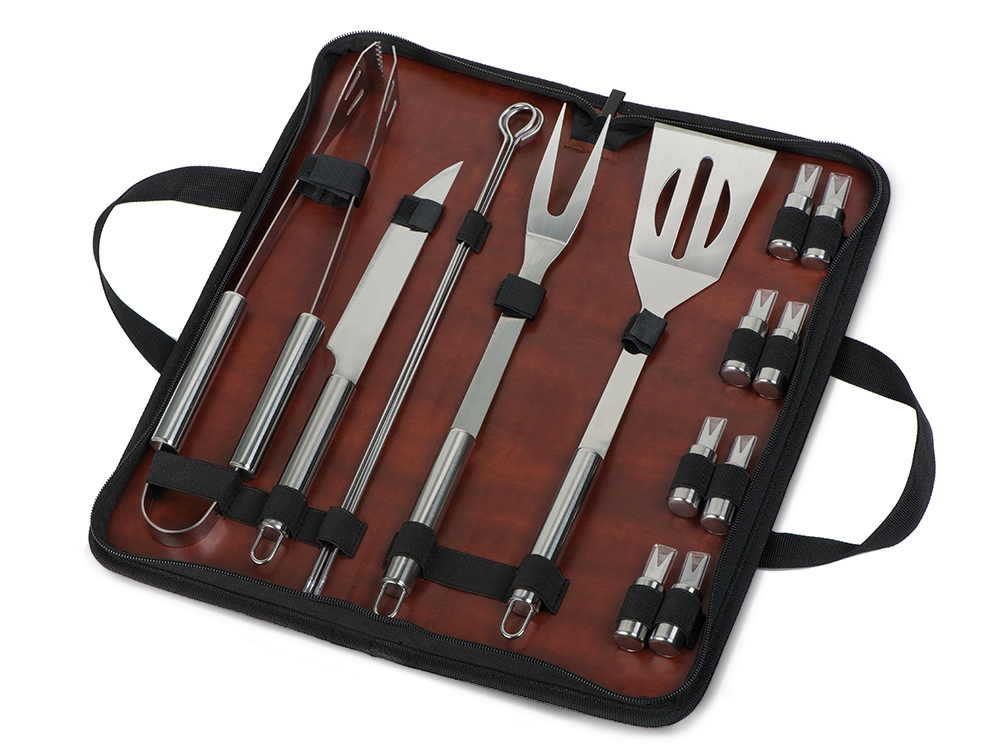 Набор для барбекю Fabrizio с логотипом  | Print Logo