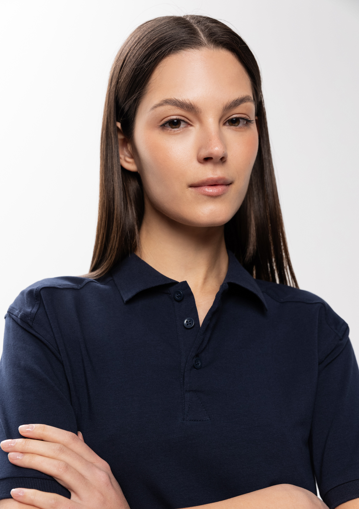 Рубашка поло унисекс STAN хлопок/эластан 200, 05, Тёмно-синий,  (46)  (52/XL)