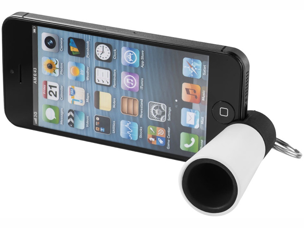 Усилитель-подставка для смартфона Sonic, белый