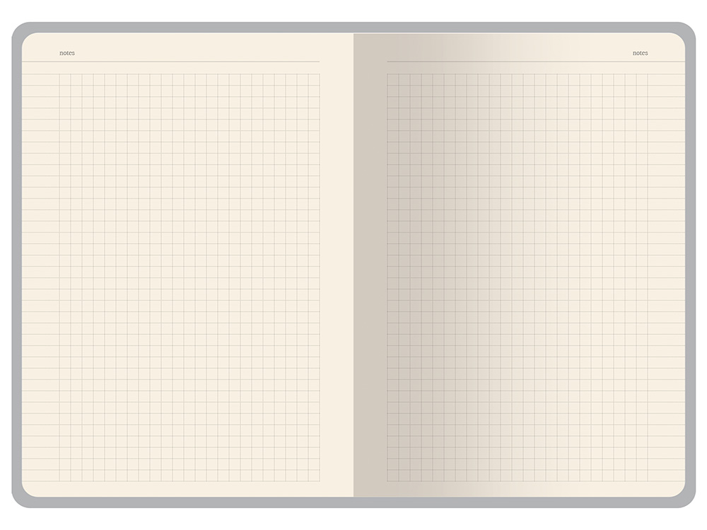 Бизнес-тетрадь А5 Pragmatic Contrast, 40 листов в клетку, морская волна с черным срезом