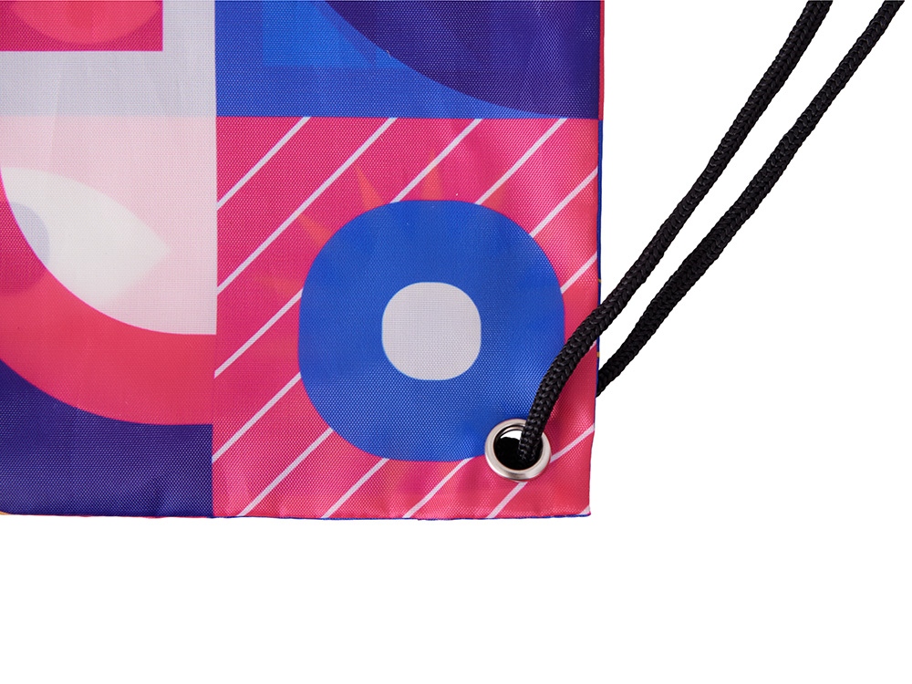 Рюкзак мешок из полиэстера с полной запечаткой , 38,1*45,72 см