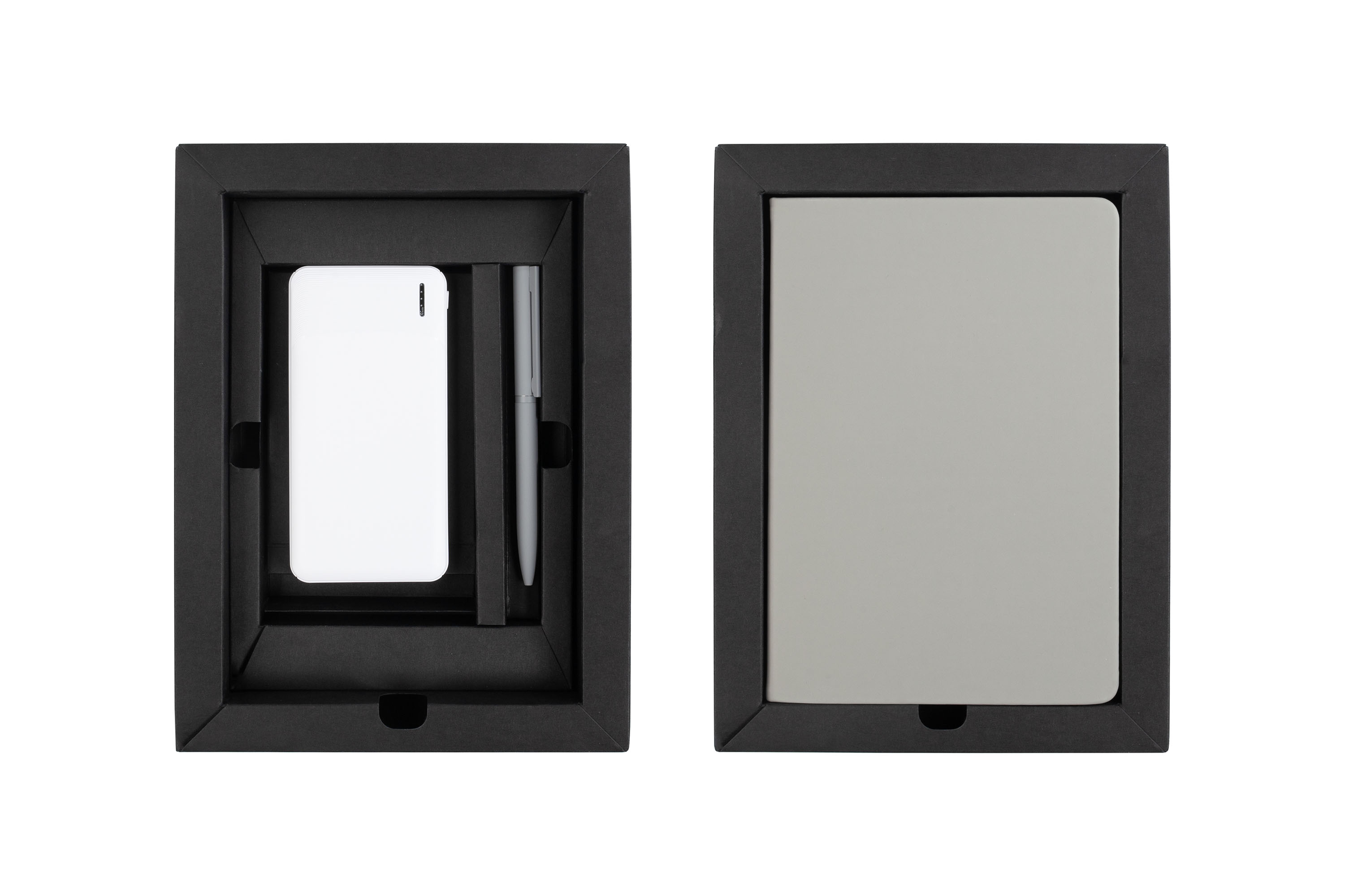 Набор "Light gray S", серый с белым