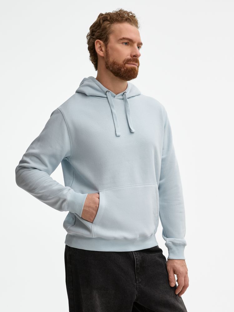 Толстовка унисекс Spencer голубая, размер XL