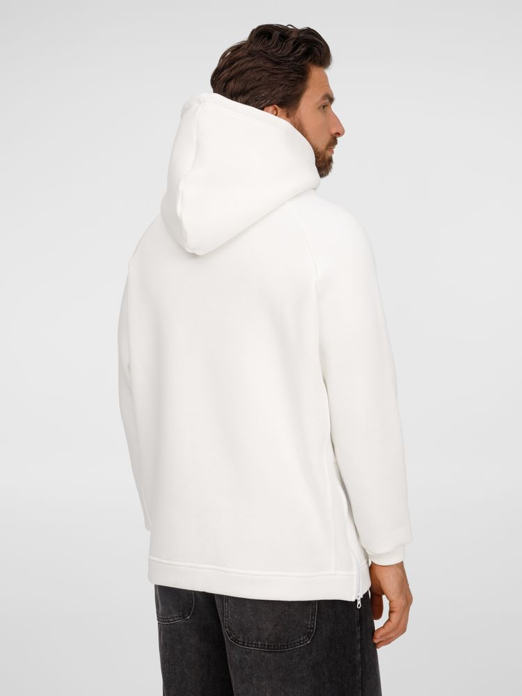 Худи унисекс оверсайз Easy Street, молочно-белое, размер XL/XXL