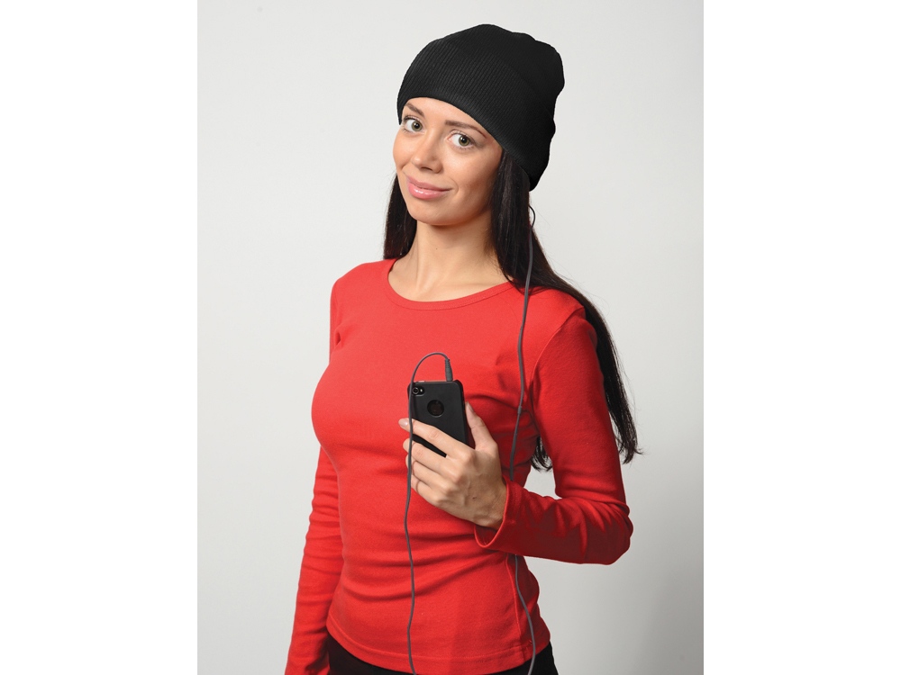 Шапка со встроенными наушниками Музыка со мной