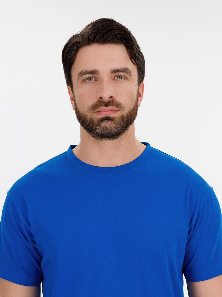Футболка унисекс T-Bolka 180, ярко-синяя, размер 5XL