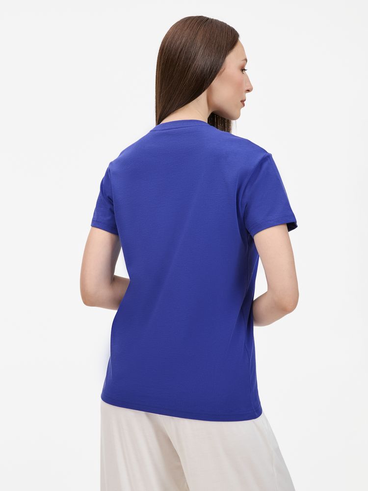 Футболка унисекс T-Bolka 200, ярко-синяя, размер S