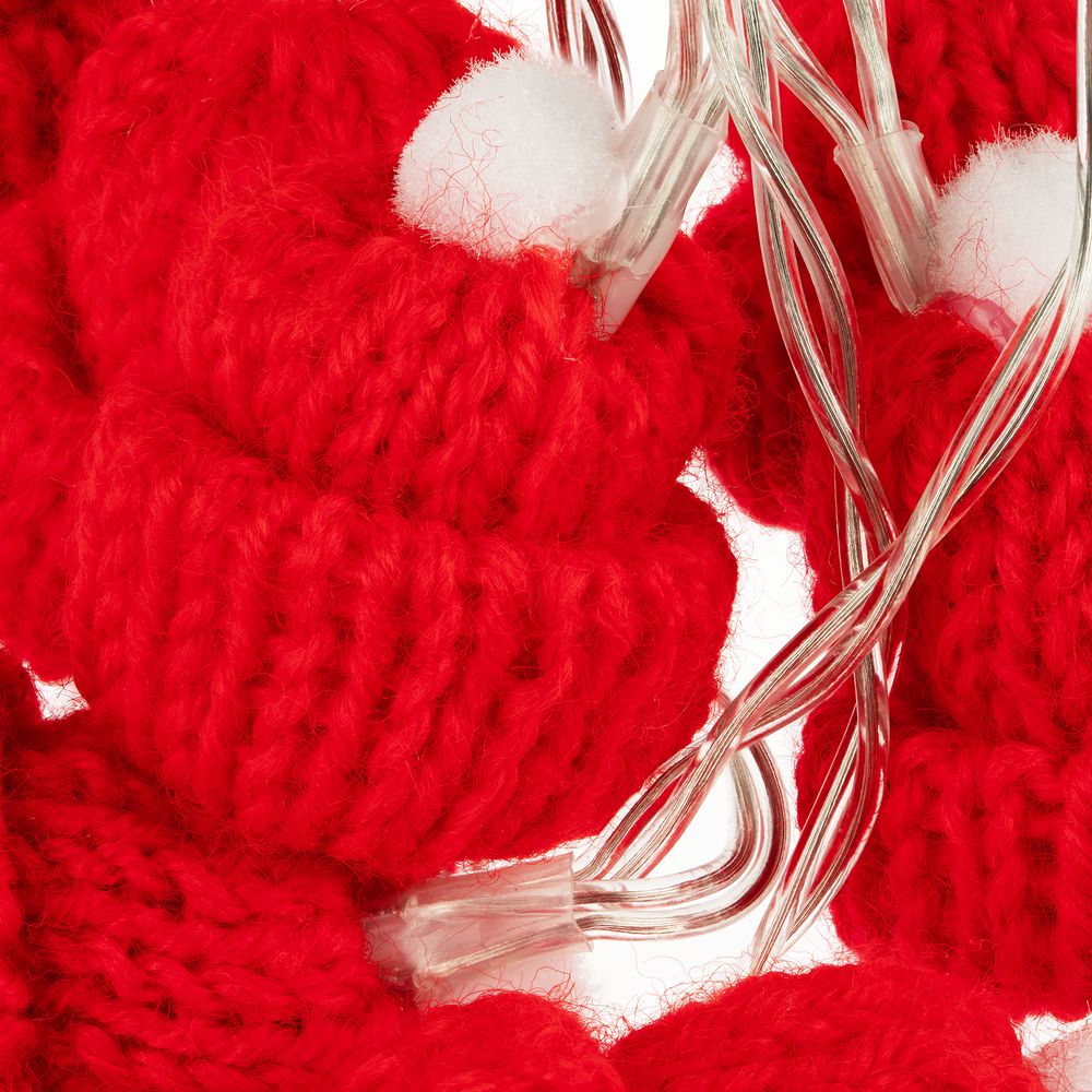 Гирлянда Cosy Poms — пример нанесения логотипа () | Print Logo