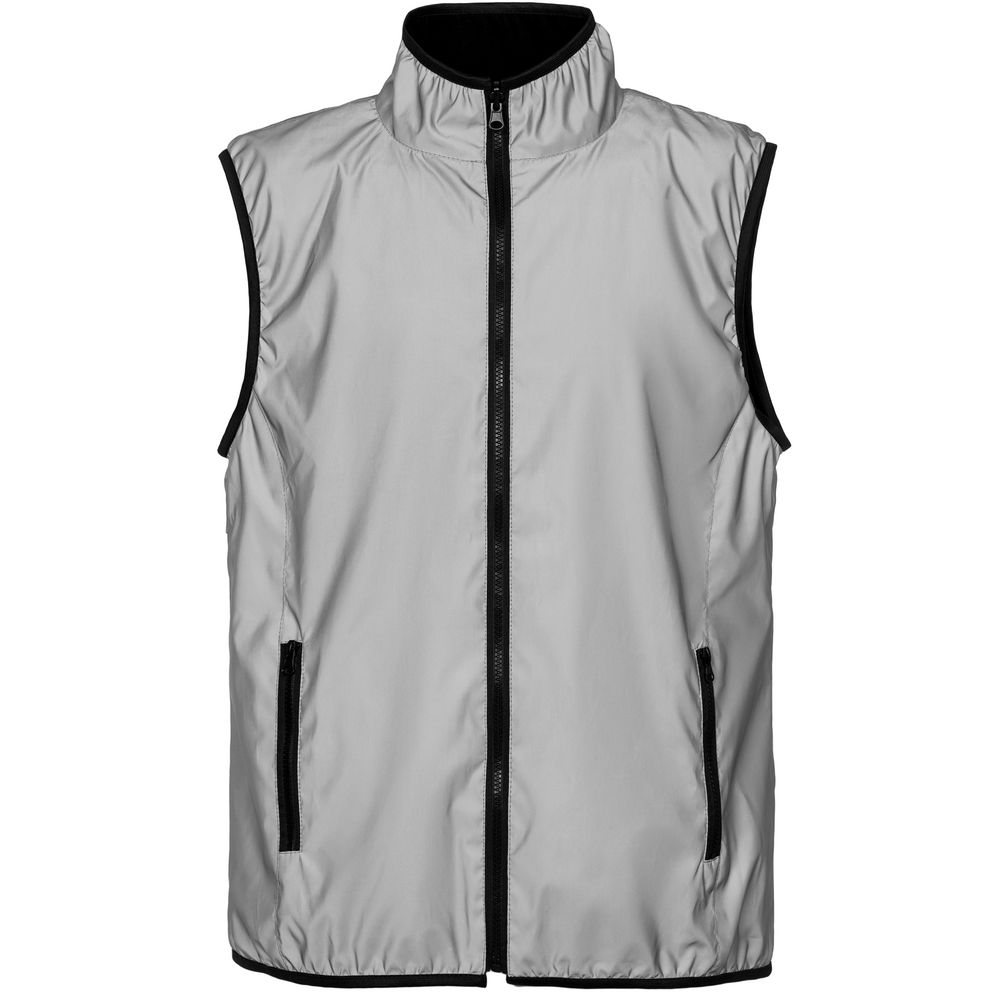 Жилет двусторонний Manifest из светоотражающей ткани с логотипом Molti | Print Logo