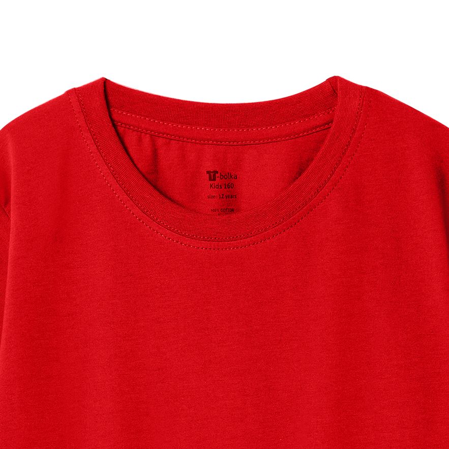 Футболка детская T-Bolka Kids, красная, 14 лет
