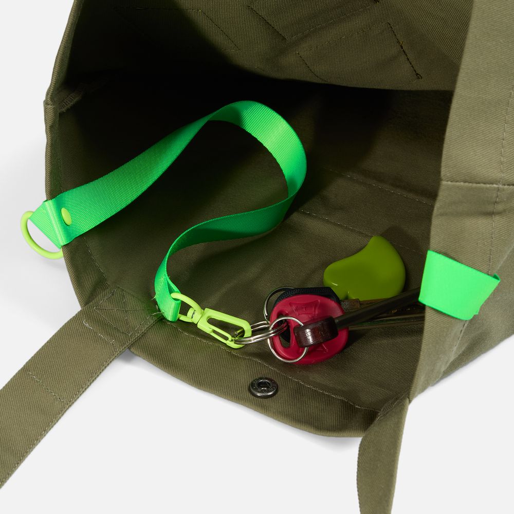 Стропа текстильная Fune 20 S, оранжевый неон