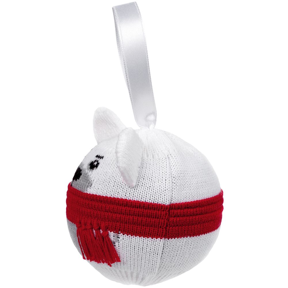 Елочный шар «Мишка» — пример нанесения логотипа () | Print Logo