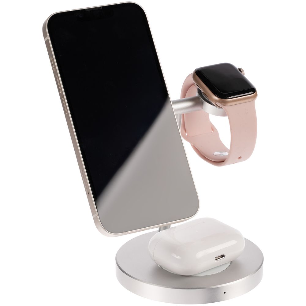 Зарядная станция Orbis — пример нанесения логотипа (Uniscend) | Print Logo