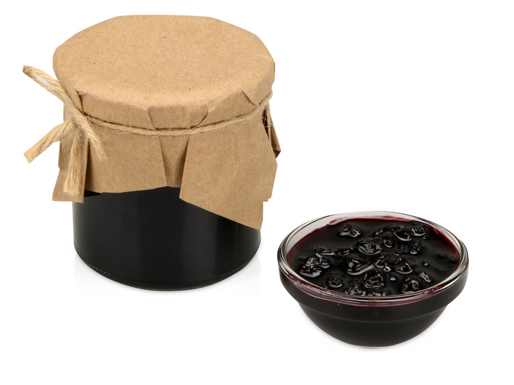 Варенье из черники с лимоном в подарочной обертке с логотипом Eat&Bite | Print Logo