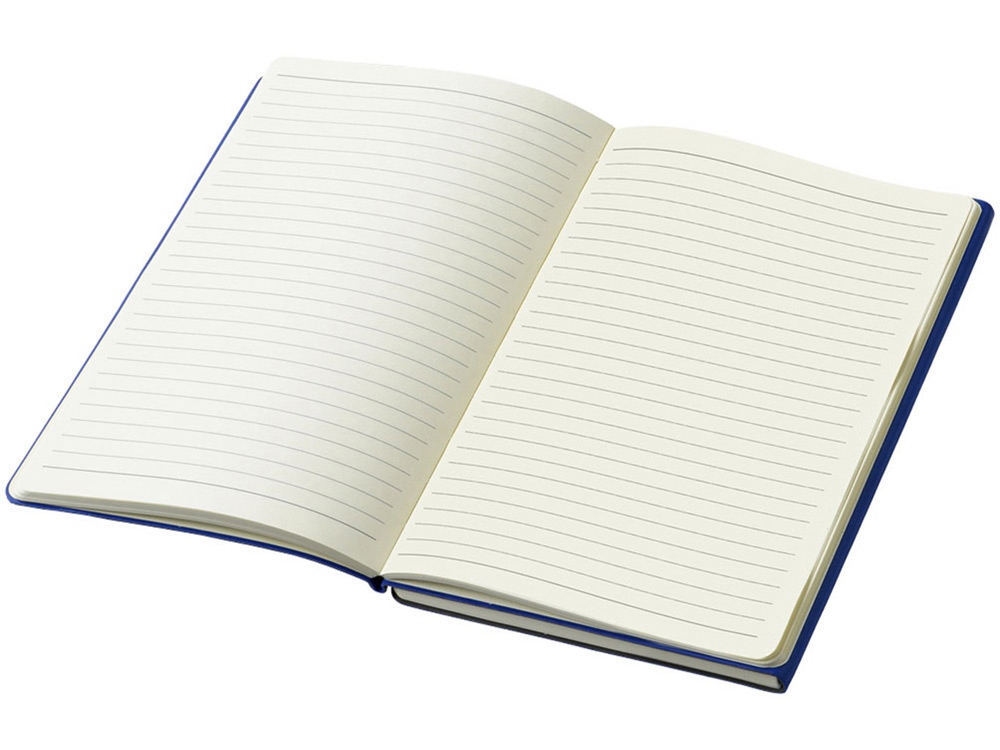 Блокнот А5 Doppio, темно-синий/серый