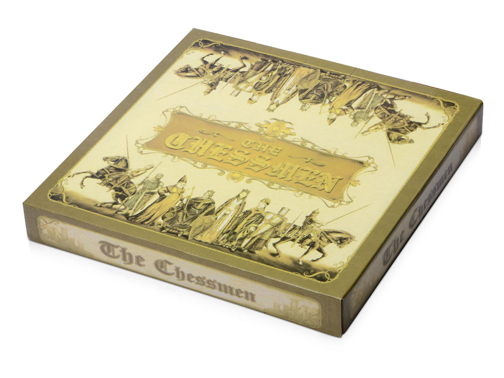 Шахматы Бородино, серый