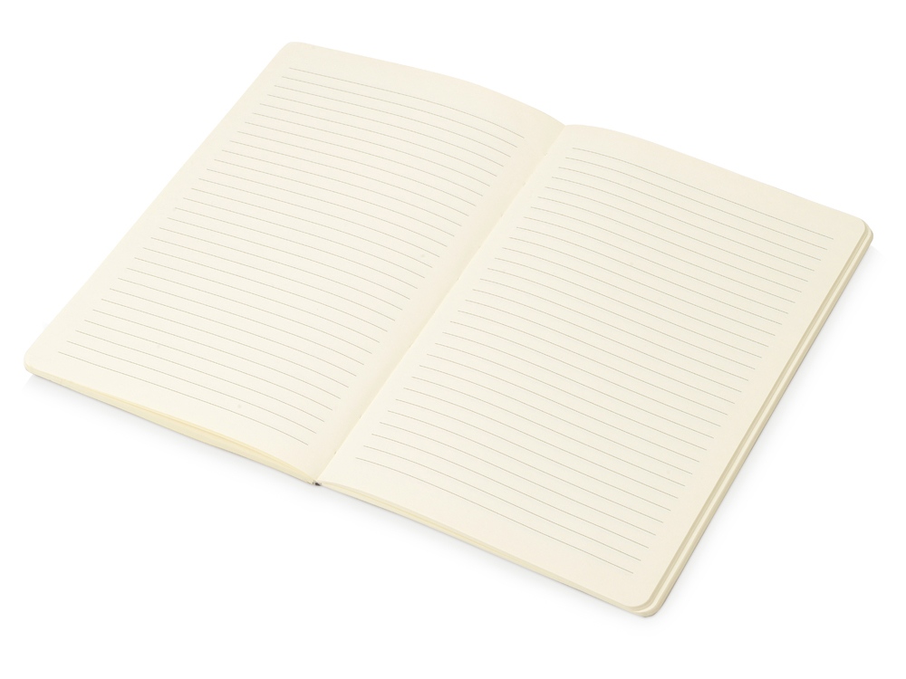 Блокнот Wispy линованный в мягкой обложке, серый