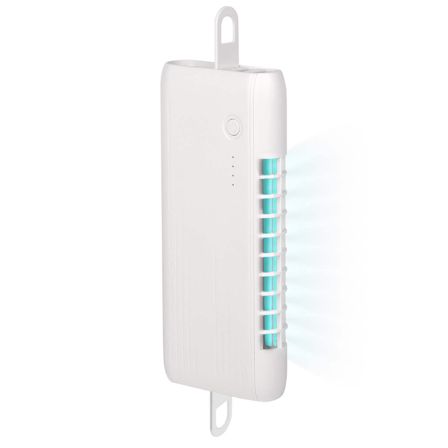 Внешний аккумулятор с встроенной УФ лампой Uno 6000 mAh, черный фото на сайте Print Logo.