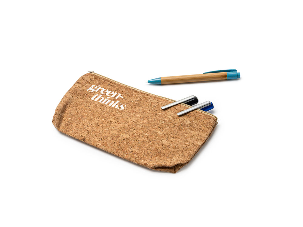 Пенал VESPULA из натуральной пробки с логотипом  | Print Logo