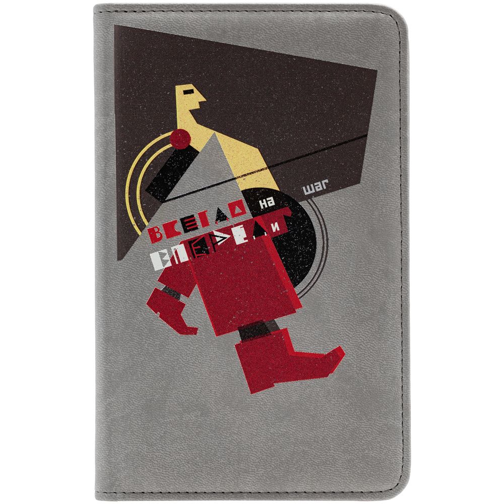 Визитница «На шаг впереди» — пример нанесения логотипа (Принтэссенция) | Print Logo