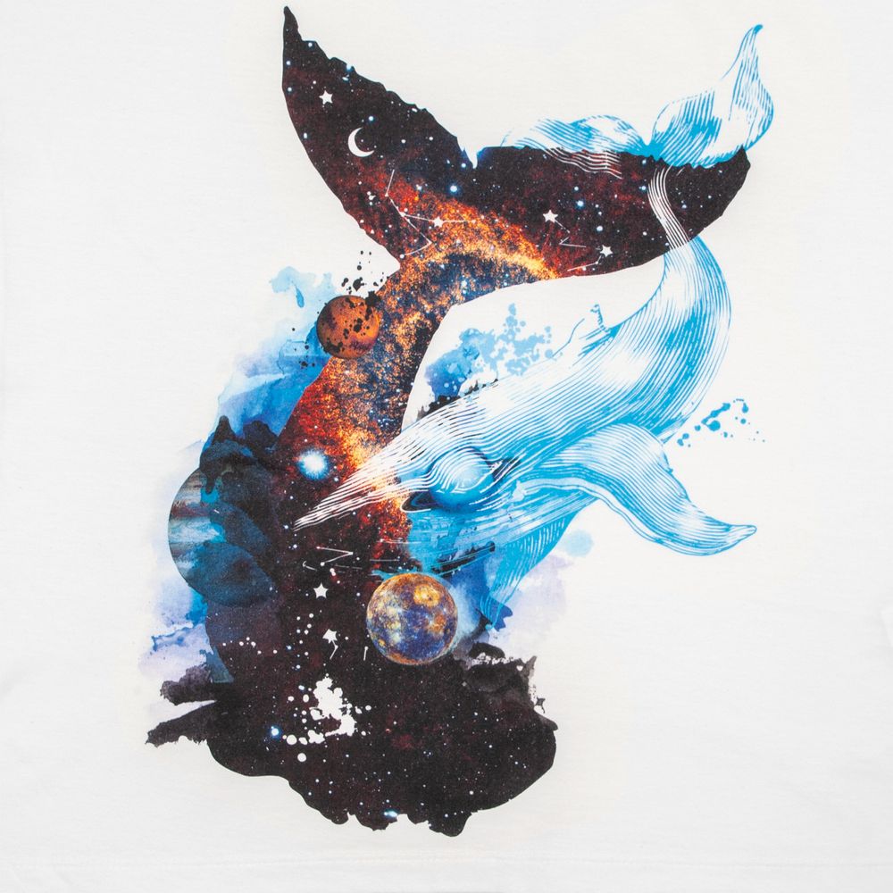 Футболка женская «Гиганты Вселенной», белая, размер XL