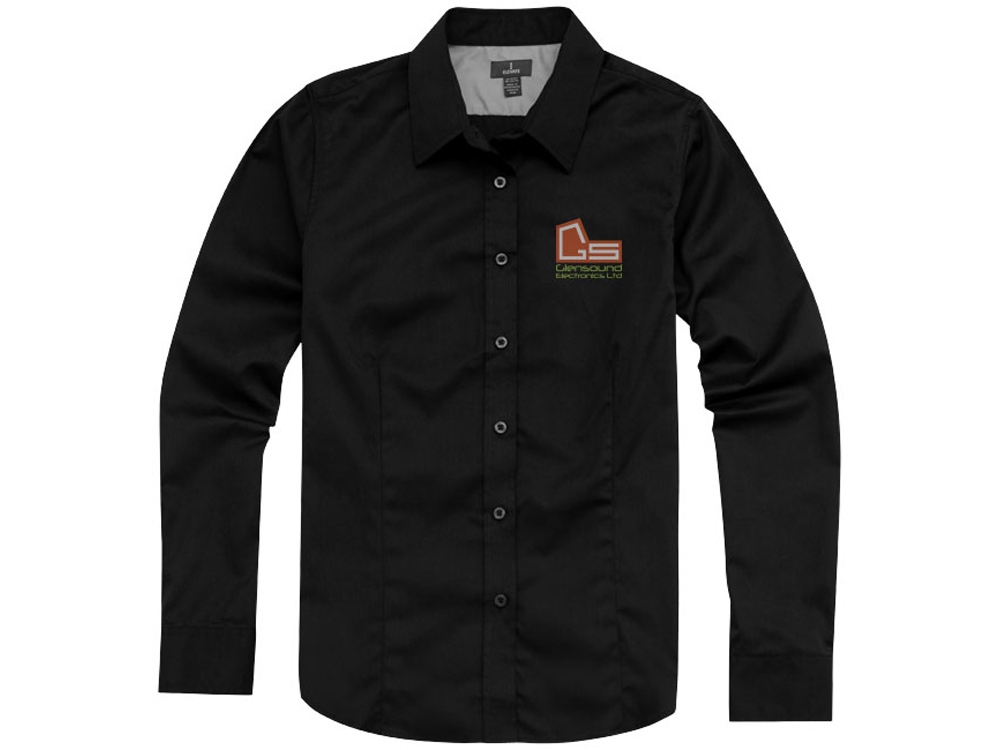 Рубашка Wilshire женская с длинным рукавом, черный