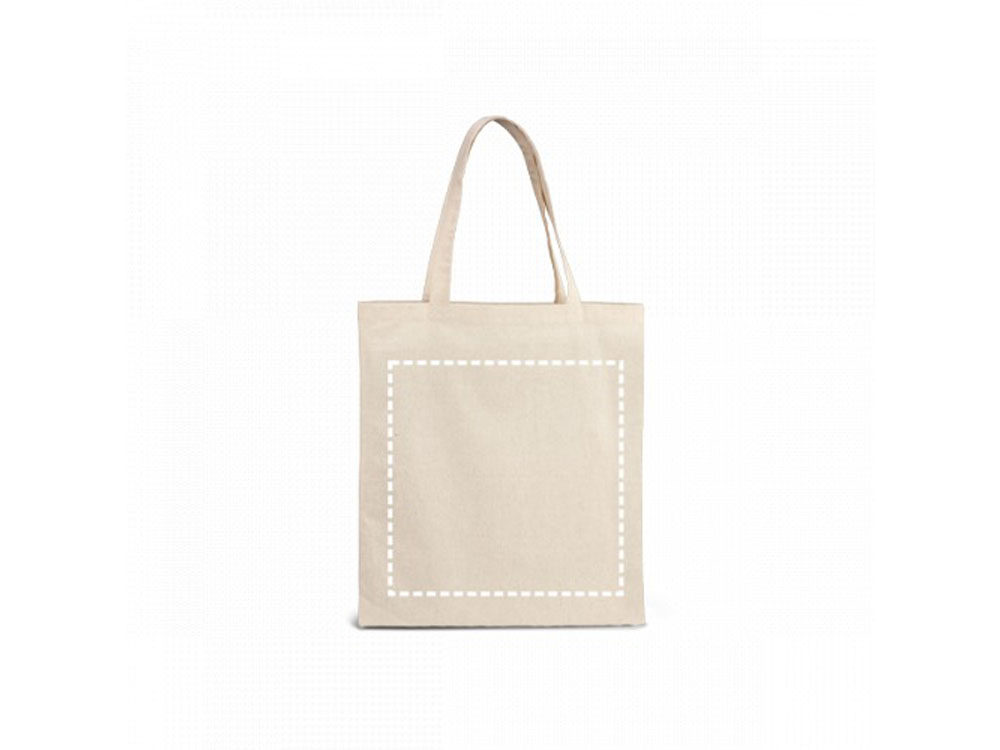 BONDI. Сумка из 100% хлопка, Натуральный светлый