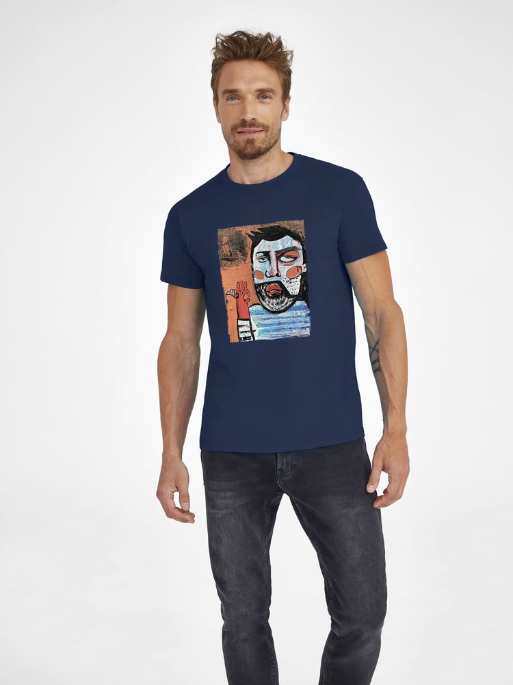 Футболка «У матросов нет вопросов» с логотипом Соль | Print Logo