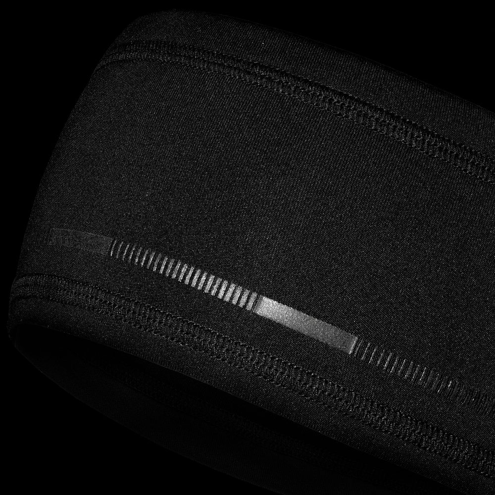 Спортивная повязка утепленная Jogge — пример нанесения логотипа (Stride) | Print Logo