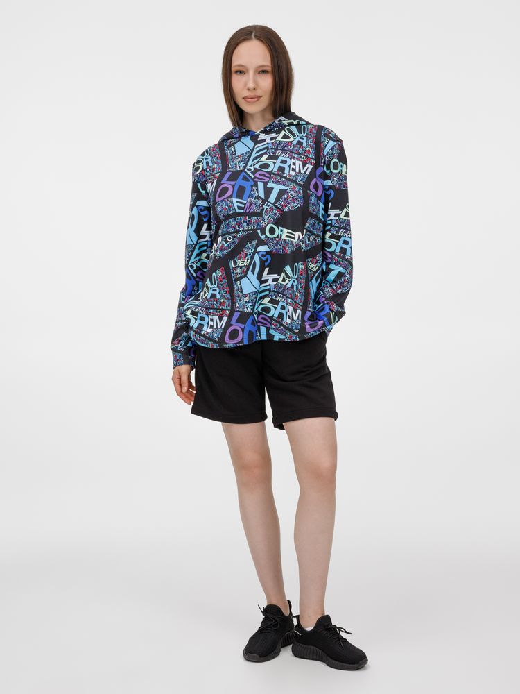 Худи унисекс Morfiss с полной запечаткой на заказ с логотипом Molti | Print Logo