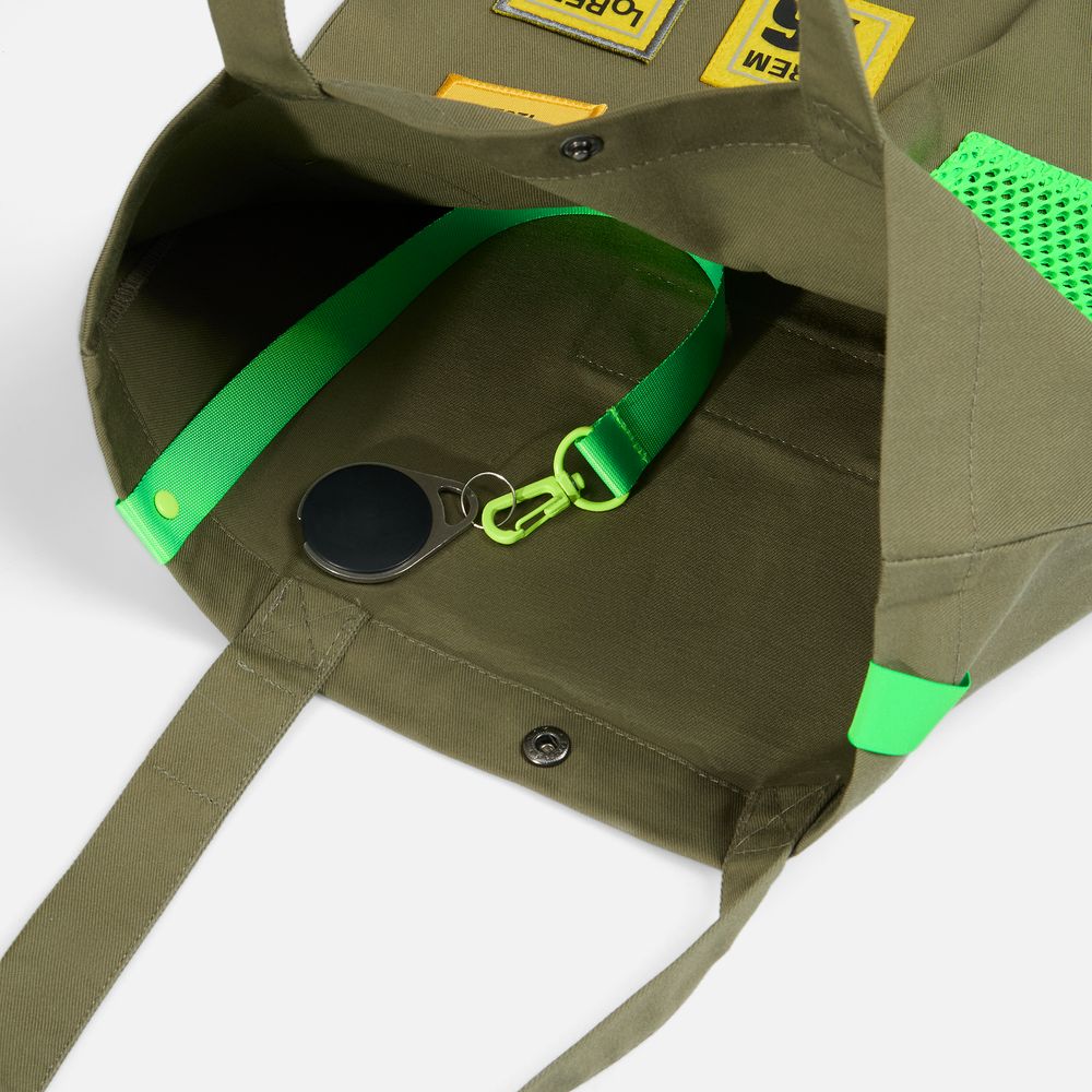 Стропа текстильная Fune 20 S, оранжевый неон