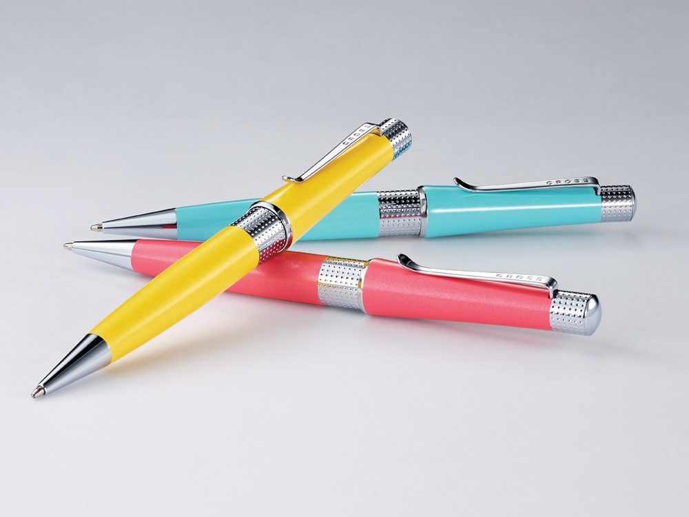 Шариковая ручка Cross Beverly Aquatic Sea Lacquer, голубой