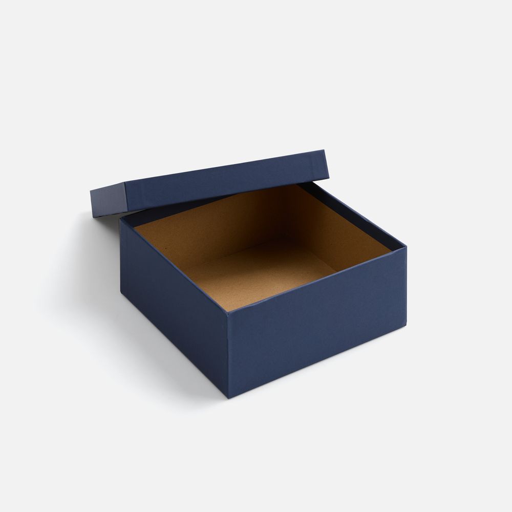 Коробка The Blue Bear — пример нанесения логотипа () | Print Logo