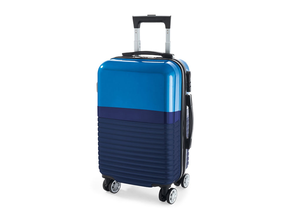 Чемодан на колесах из ABS и PC PERTH фото на сайте Print Logo.